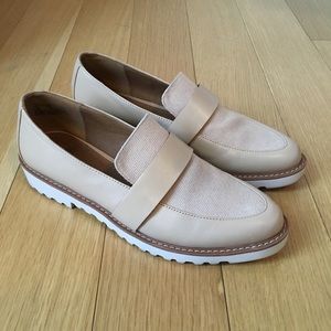 14th & Union Pink Pointed Toe Loafers